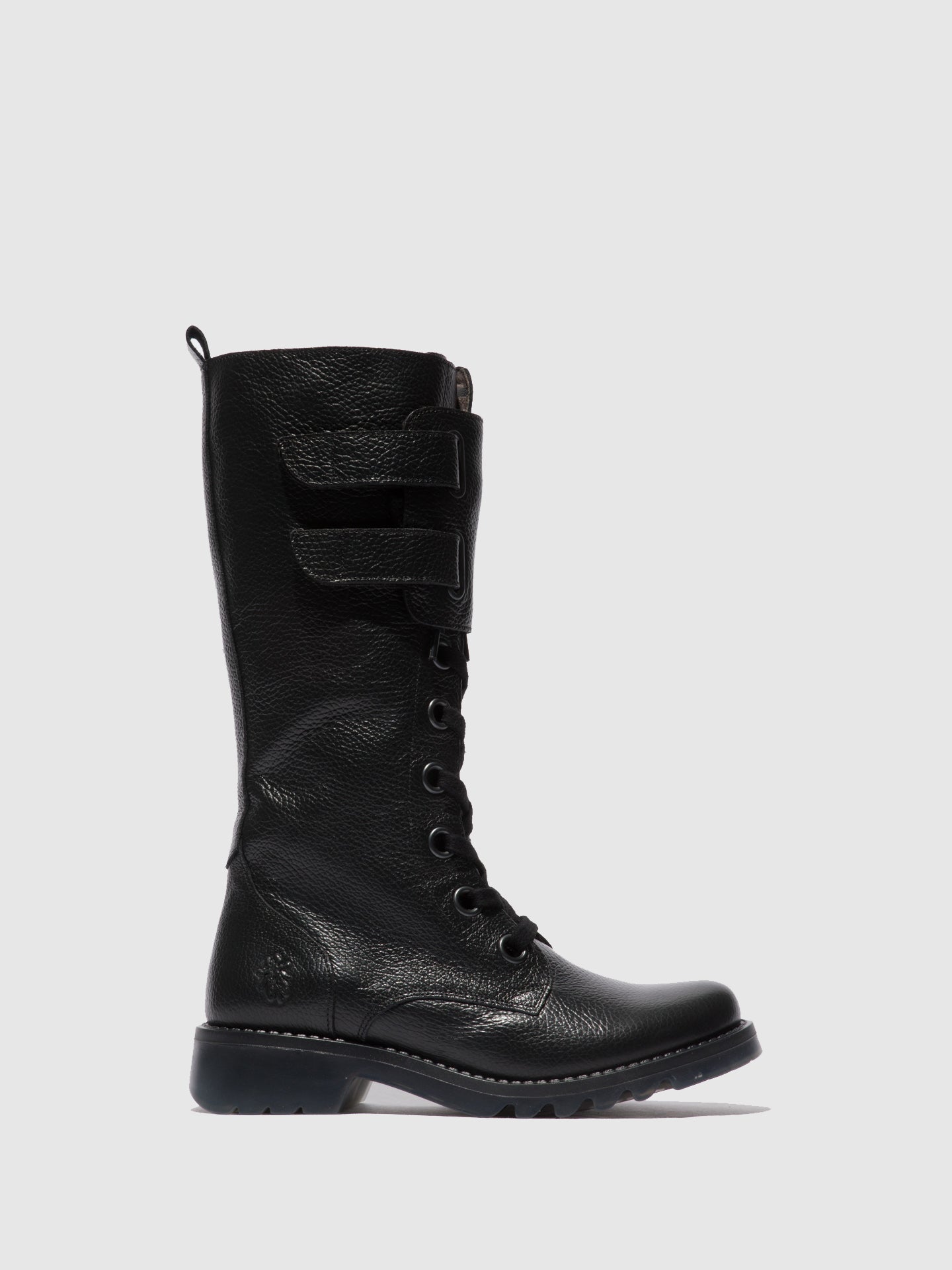 Fly London Lace-up Boots RIGA796FLY RIO BLACK